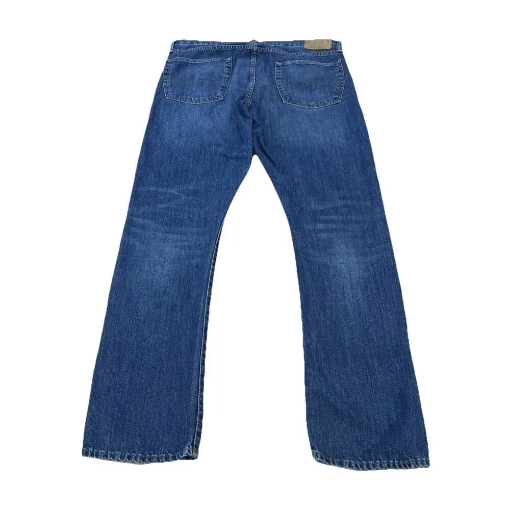 Polo Ralph Lauren Varick Slim Straight Jeans Mens 36x34 (36X33) Blue Preppy